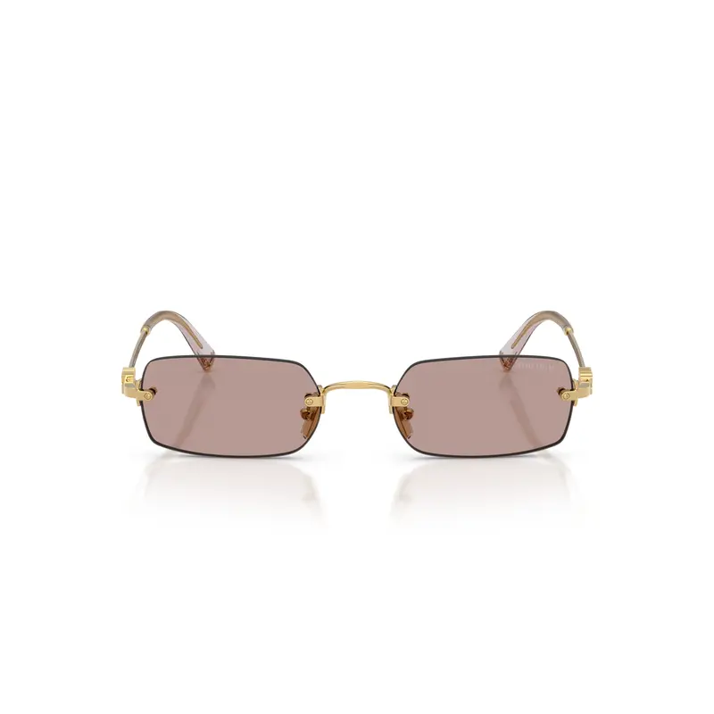0Mu B50s Rimless Rectangular Sunglasses 1