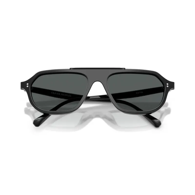 0Ov5613su Bold Geometric Frame Sunglasses With Double Bridge Design 1