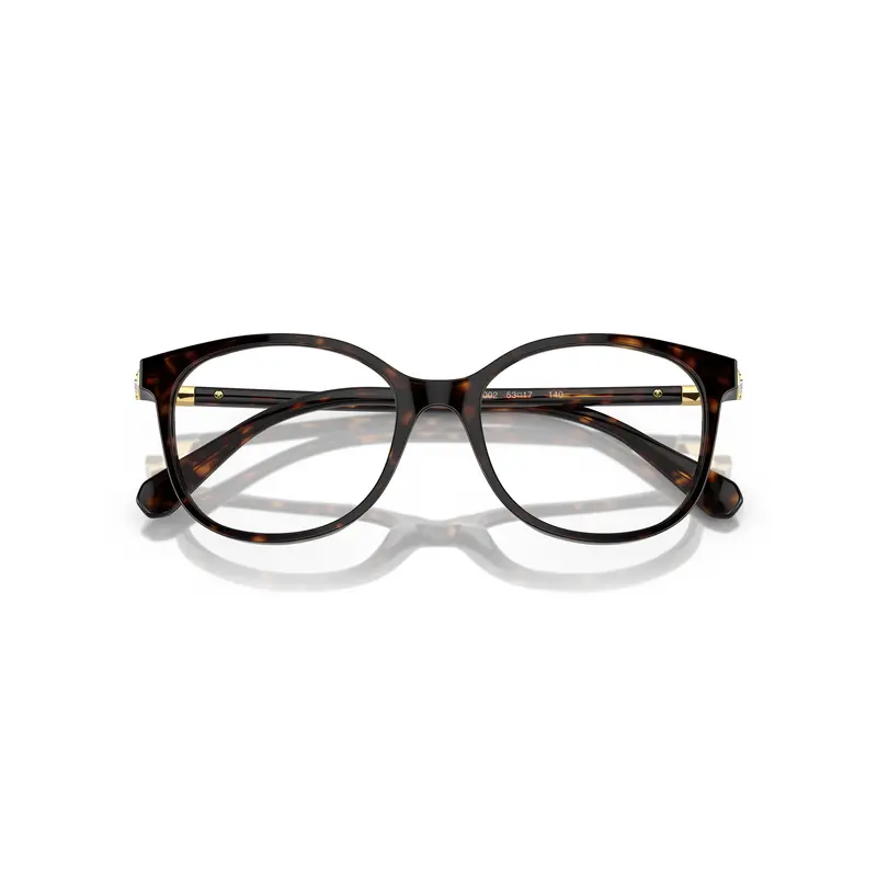 0Sk2002 Oversized Square Frame Eyeglasses With Cat-Eye Silhouette 1