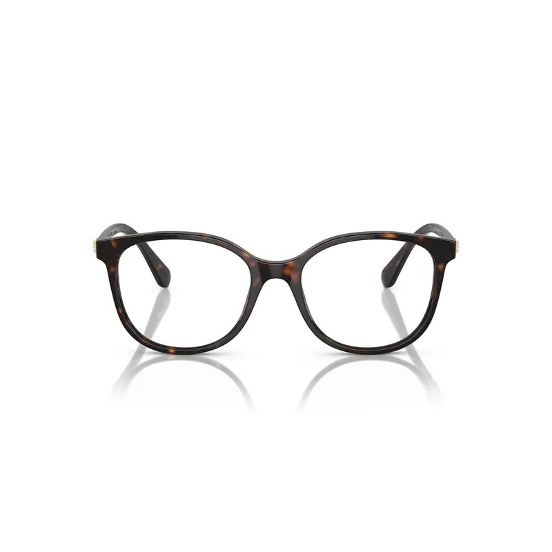 0Sk2002 Rounded Tortoiseshell Acetate Sunglasses With Cat-Eye Detail 1