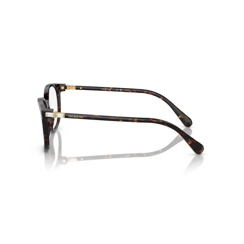 0Sk2002 Rounded Tortoiseshell Acetate Sunglasses With Cat-Eye Detail 2