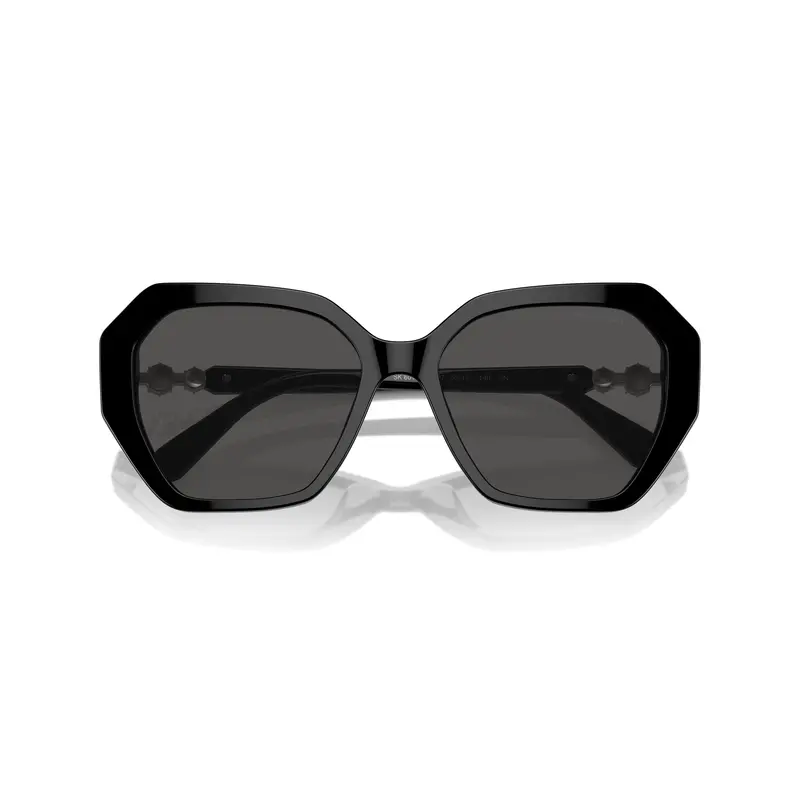0Sk6017 Oversized Geometric Sunglasses With Crystal Accents 1