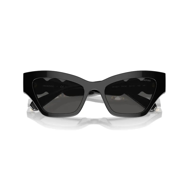 0Sk6021 Cat-Eye Sunglasses With Crystal Embellishments 1