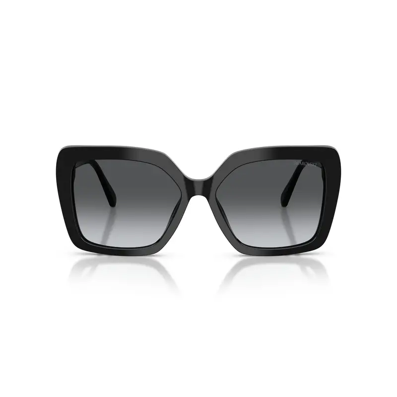 0Sk6049 Oversized Square Sunglasses With Gold Accents 1