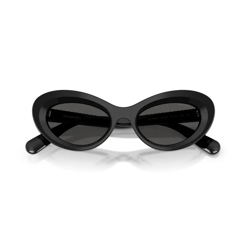 0Sk6061u Cat-Eye Sunglasses With Glossy Black Frame 1