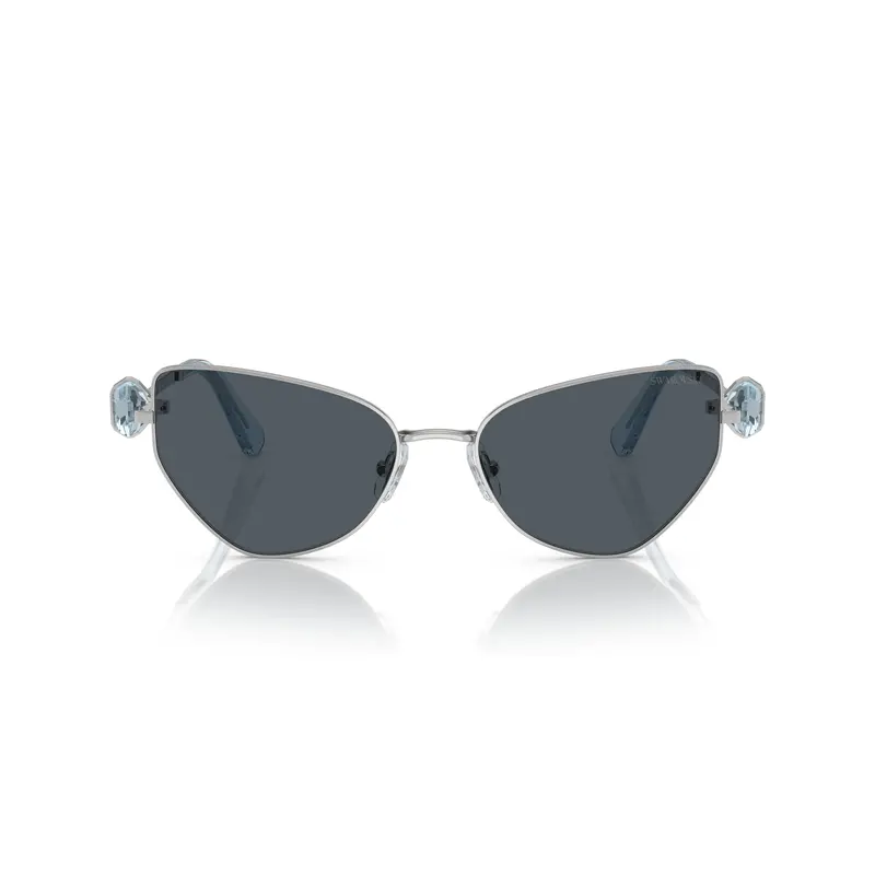 0Sk7003 Angular Cat-Eye Sunglasses With Crystal Embellishments 1