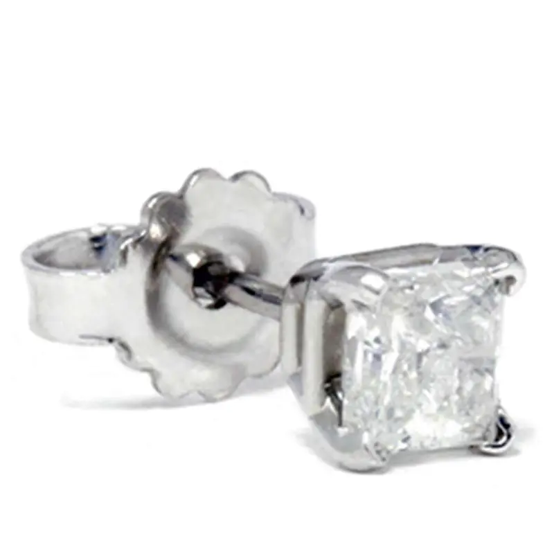1/3Ct Diamond Stud 14K White Gold 1