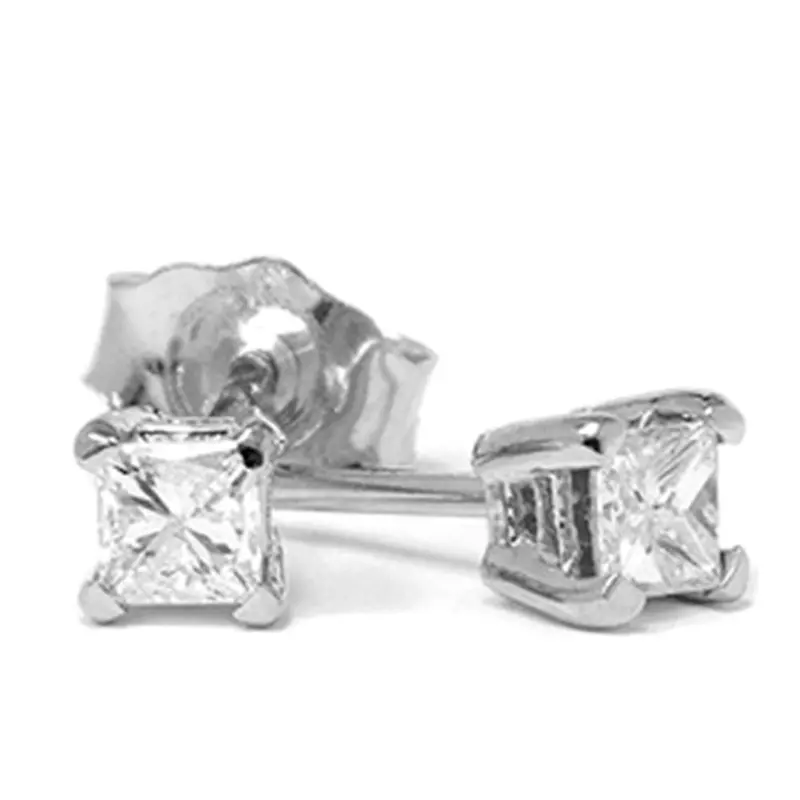 1/3Ct Diamond Studs 14K White Gold 1