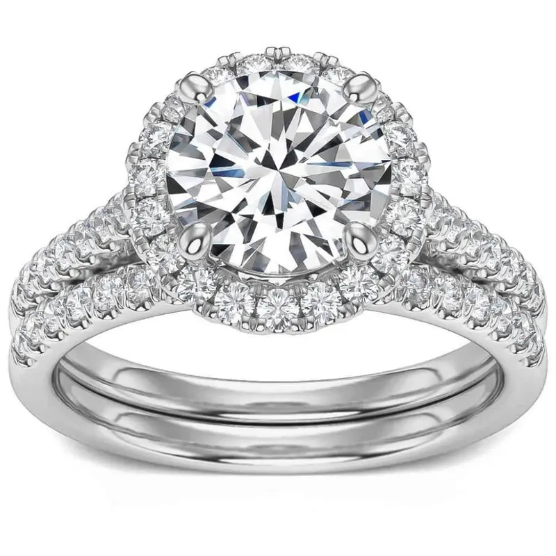 1/3Ct Stackable Women's Diamond Wedding Anniversary Ring 14K Gold Or Pt 1