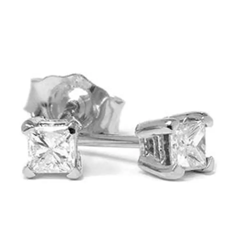 1/5Ct Diamond Studs 14K White Gold 1