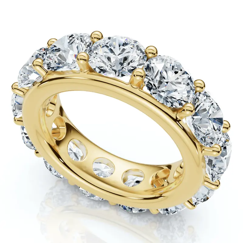 13Ct Diamond Eternity Ring Lab Grown 1