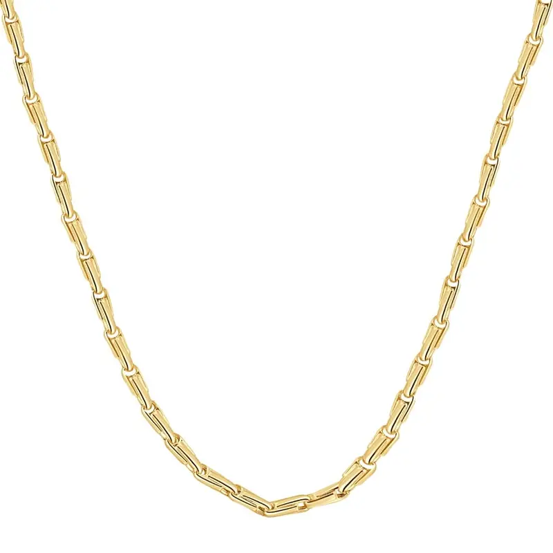14K Yellow Gold Women's 24" Chain Necklace 15 Grams 4.5Mm Thick 1