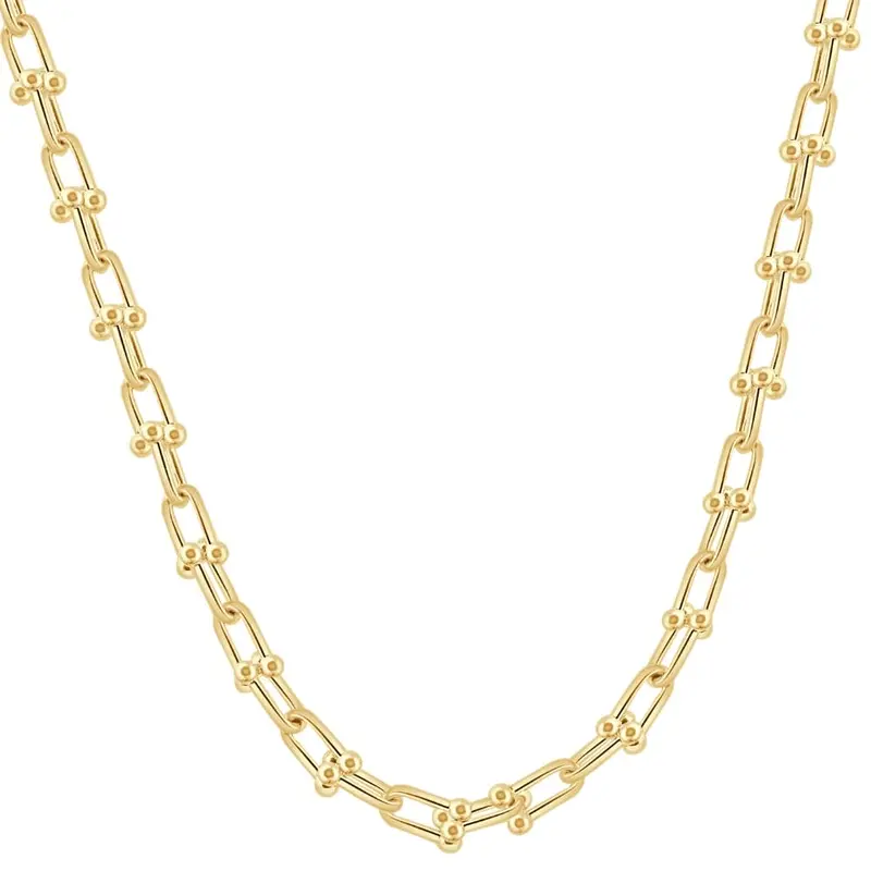 14K Yellow Gold Women's 24" Chain Necklace 26 Grams 7.5Mm Thick 1