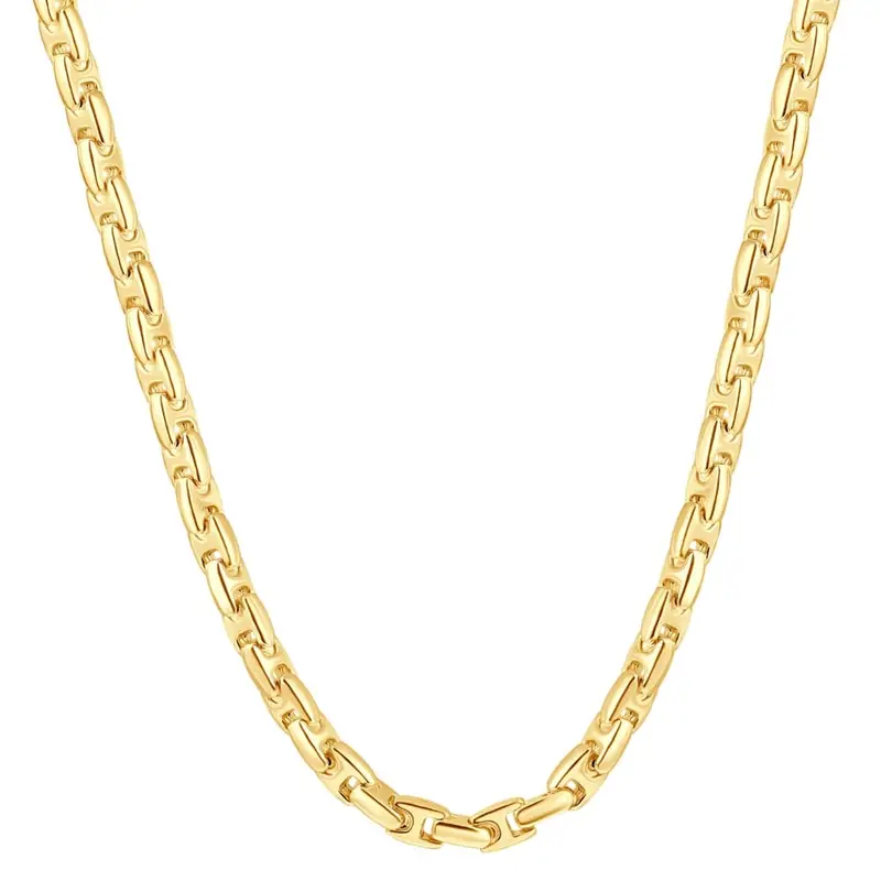14K Yellow Gold Women's 24" Chain Necklace 42 Grams 7Mm Thick 1