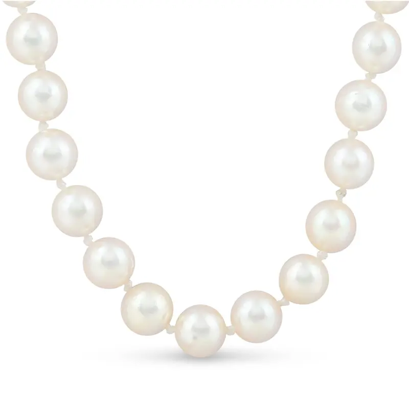 16" 14K Yellow Gold Freshwater Cultured Pearl Necklace 5-5.5Mm 1