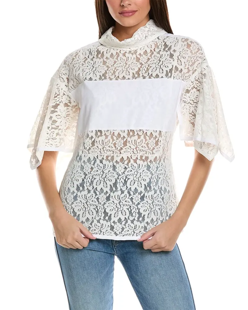 3.1 Phillip Lim Lace Blouse 1