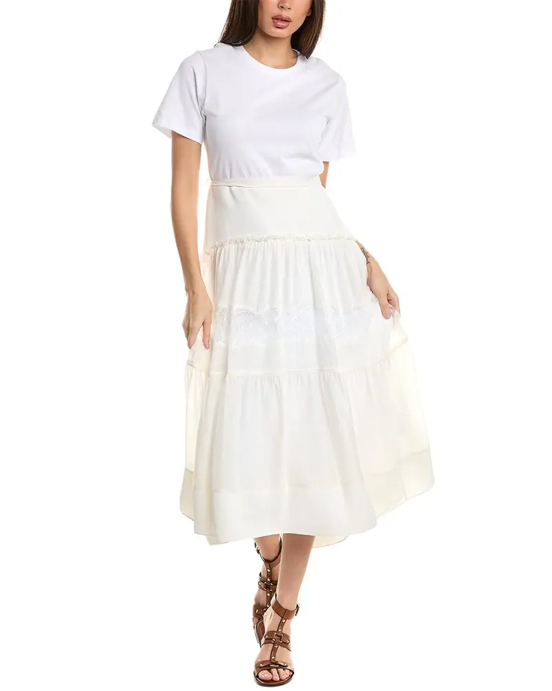 3.1 Phillip Lim Silk-Blend T-Shirt Dress 1