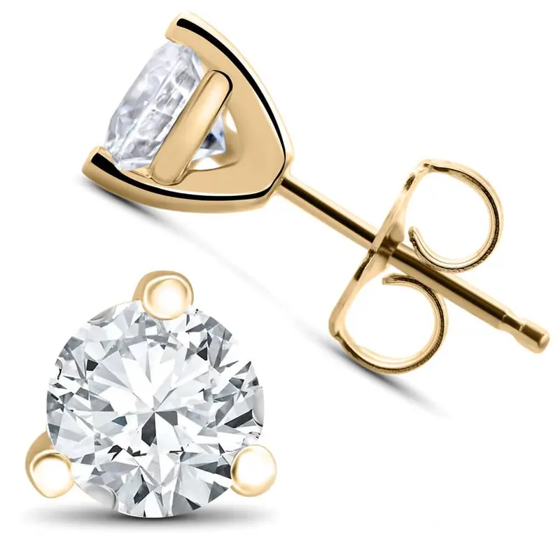 3/4 Ct Tdw Lab Grown Diamond Martni Studs Lab Grown 1