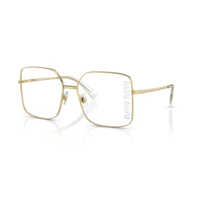 51Ys Sole Thin Gold-Toned Metal Square Frame Eyeglasses 1