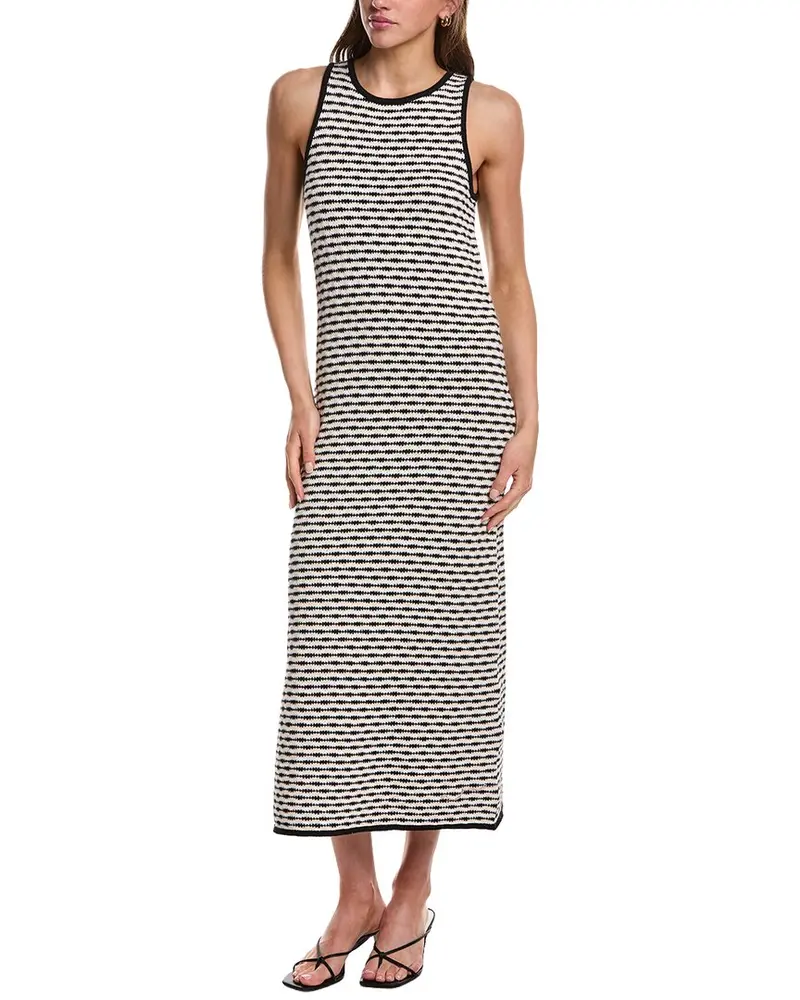 525 America Maura Wavy Stripe Maxi Dress 1