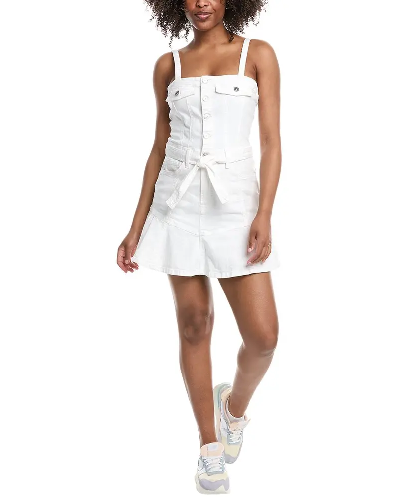 7 For All Mankind Flounce Mini Dress 1