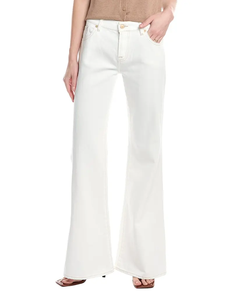 7 For All Mankind Spencer Milky Way Flare Jean 1