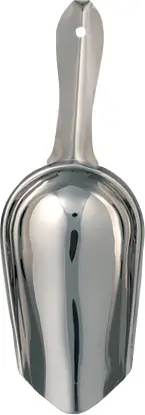 8 Oz. Stainless Steel Scoop 1