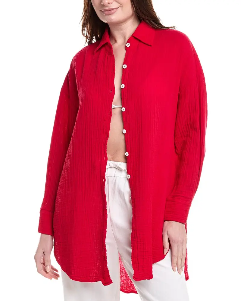 9Seed Gauze Button-Down Shirt 1