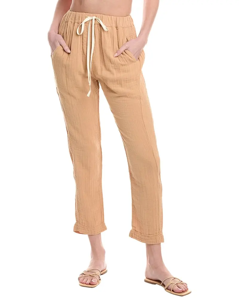 9Seed Gauze High-Rise Tapered Lounge Pant 1