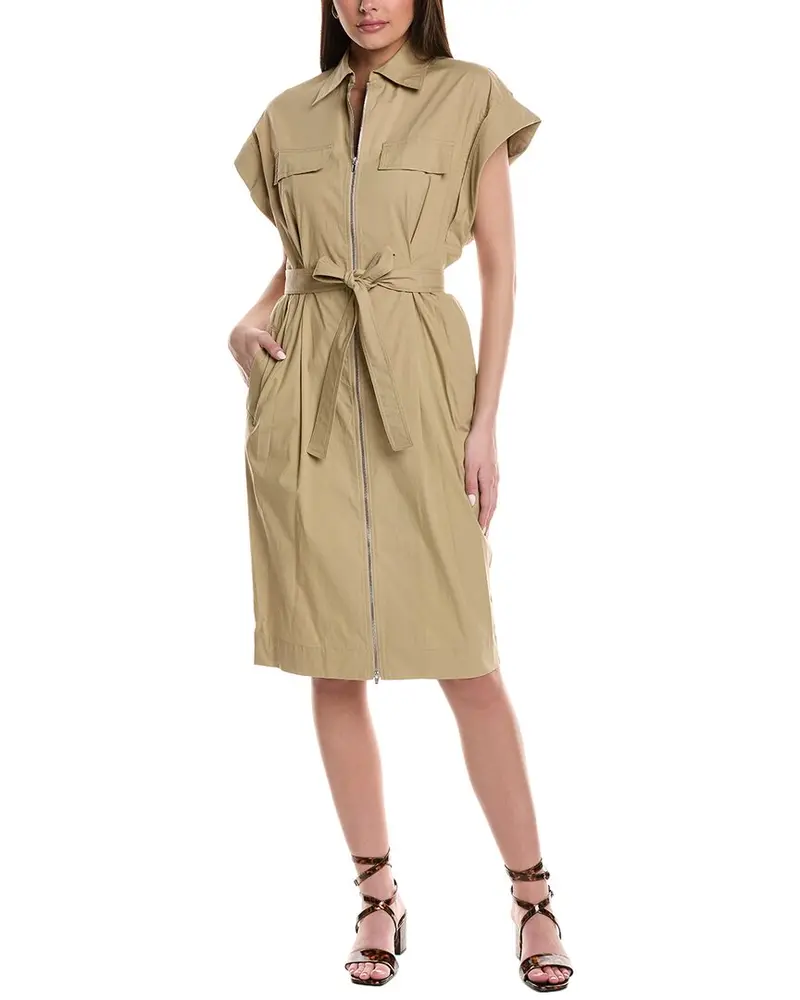 A.L.C. Thea Zip Front Shirtdress 1