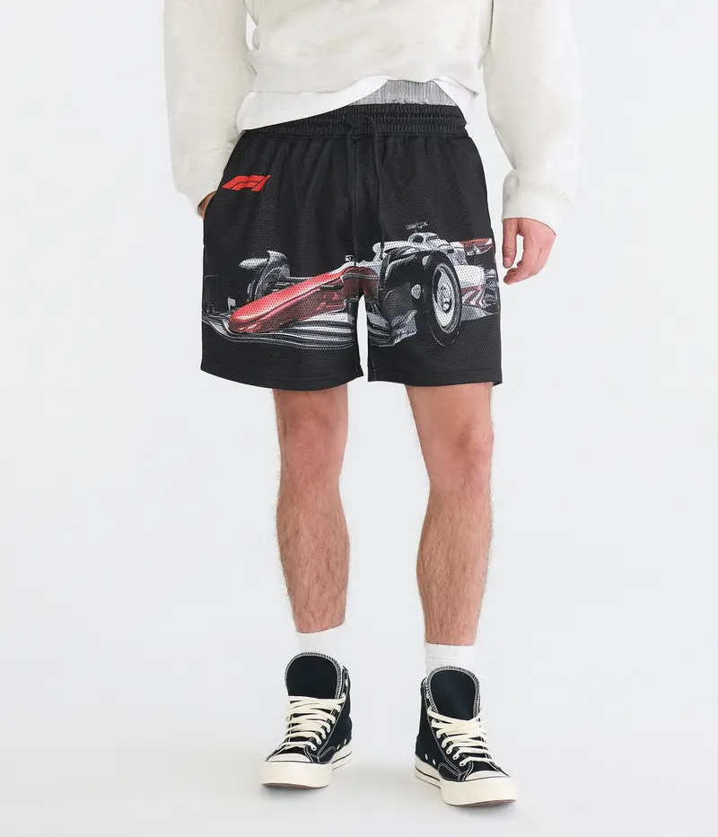 Aeropostale Formula 1 Racing Mesh Shorts 1