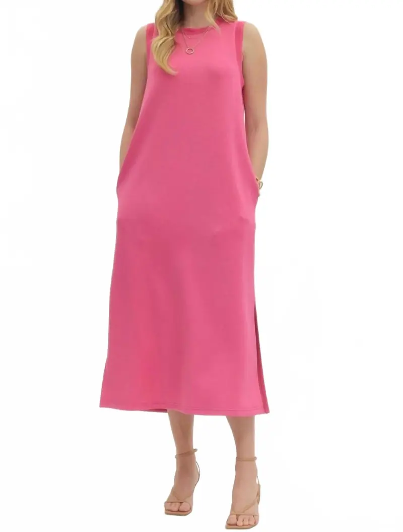 After Glow Dress In Pink 1