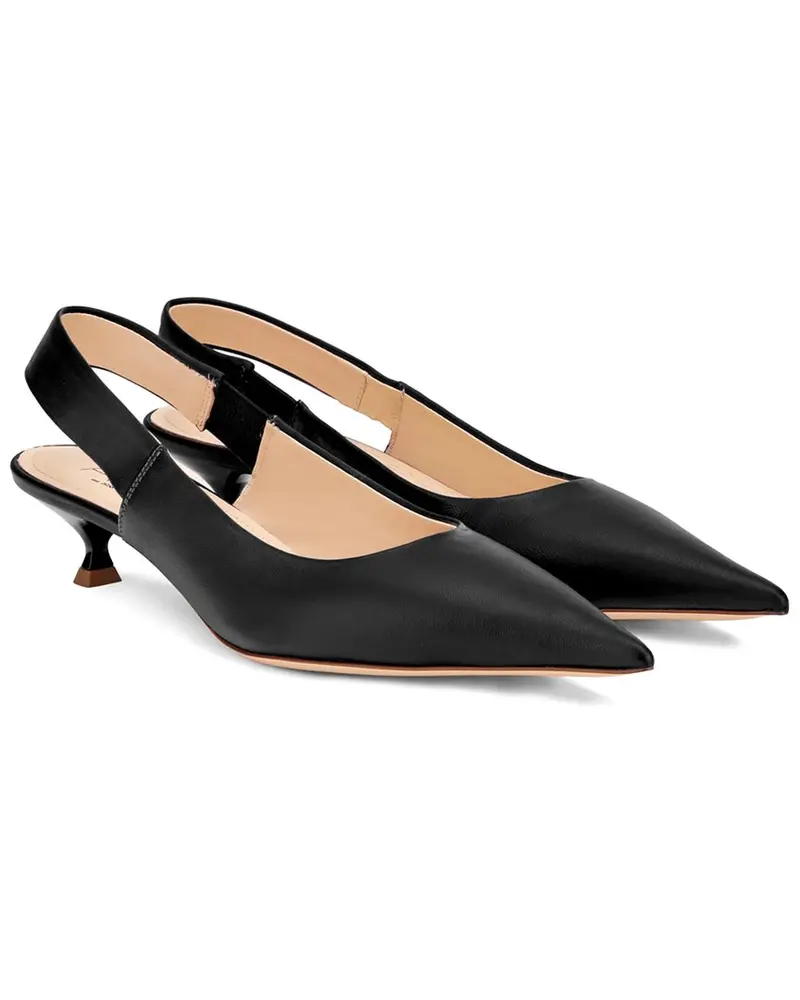 Agl Lenor Leather Sling Back 1