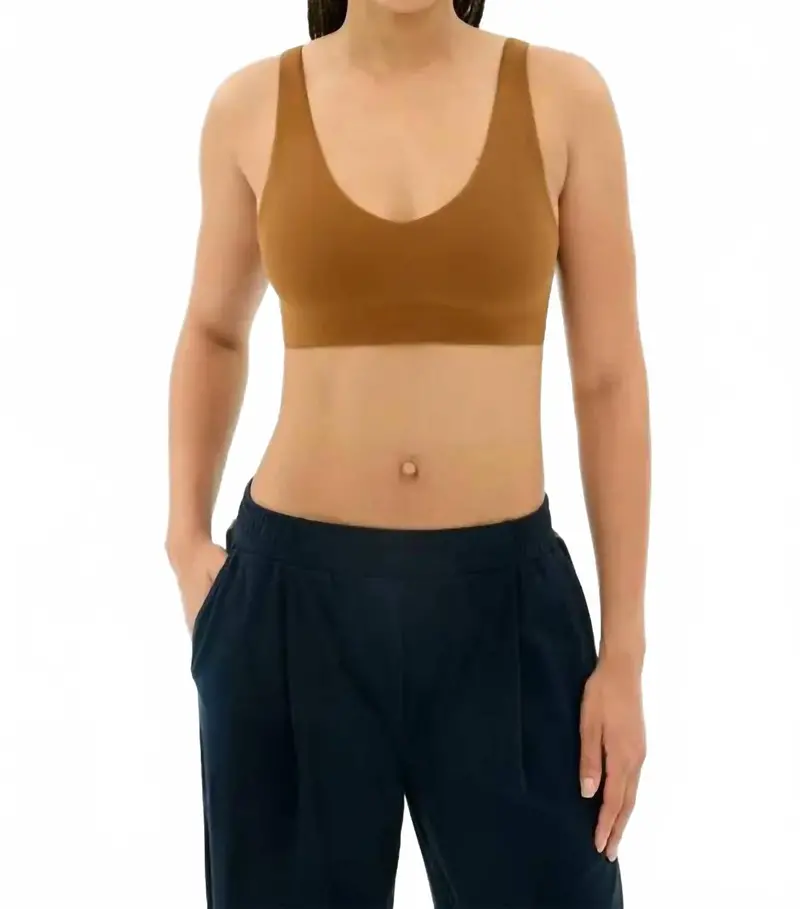 Airweight Scoop Back Bra In Honey 1
