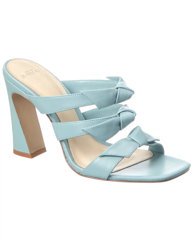 Alexandre Birman Lolita Square 90 Leather Sandal 1