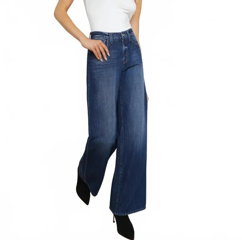 Alicent Wide Leg Jeans In Trenton 1