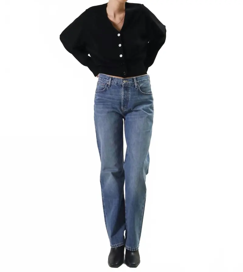 Altin Straight Loose Fit Jeans In Blue 1