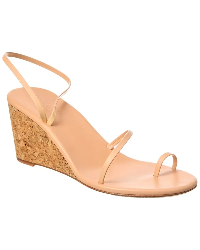 Ancient Greek Sandals Chora Mid Wedge Leather Sandal 1