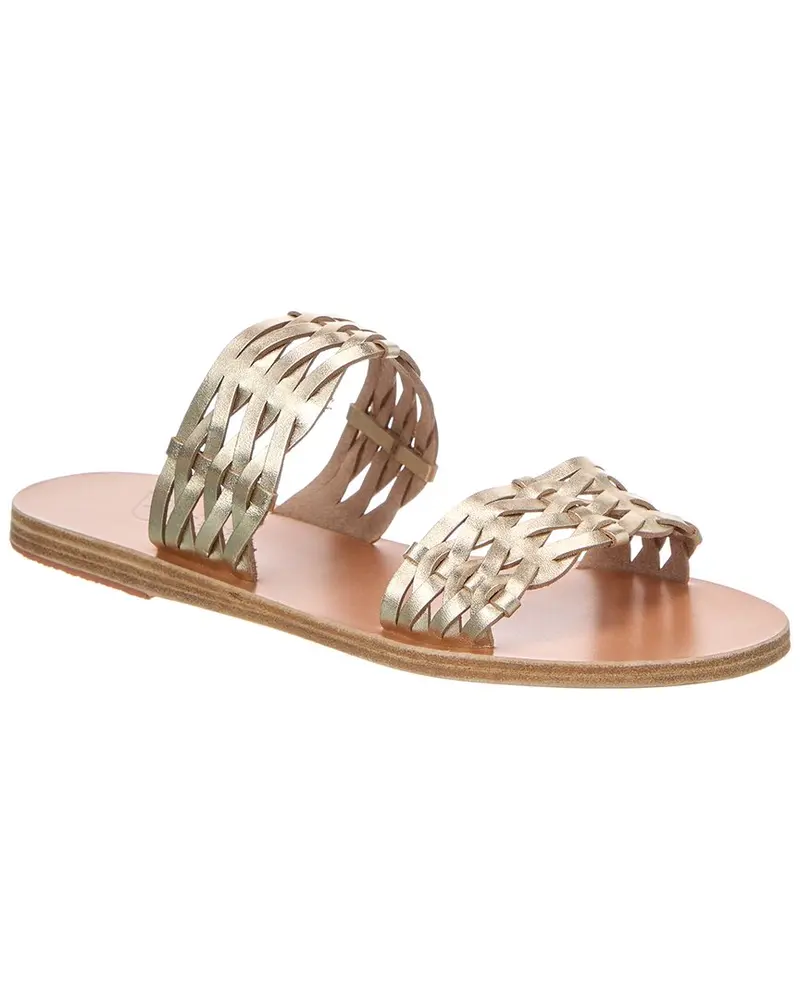 Ancient Greek Sandals Melia Woven Leather Sandal 1