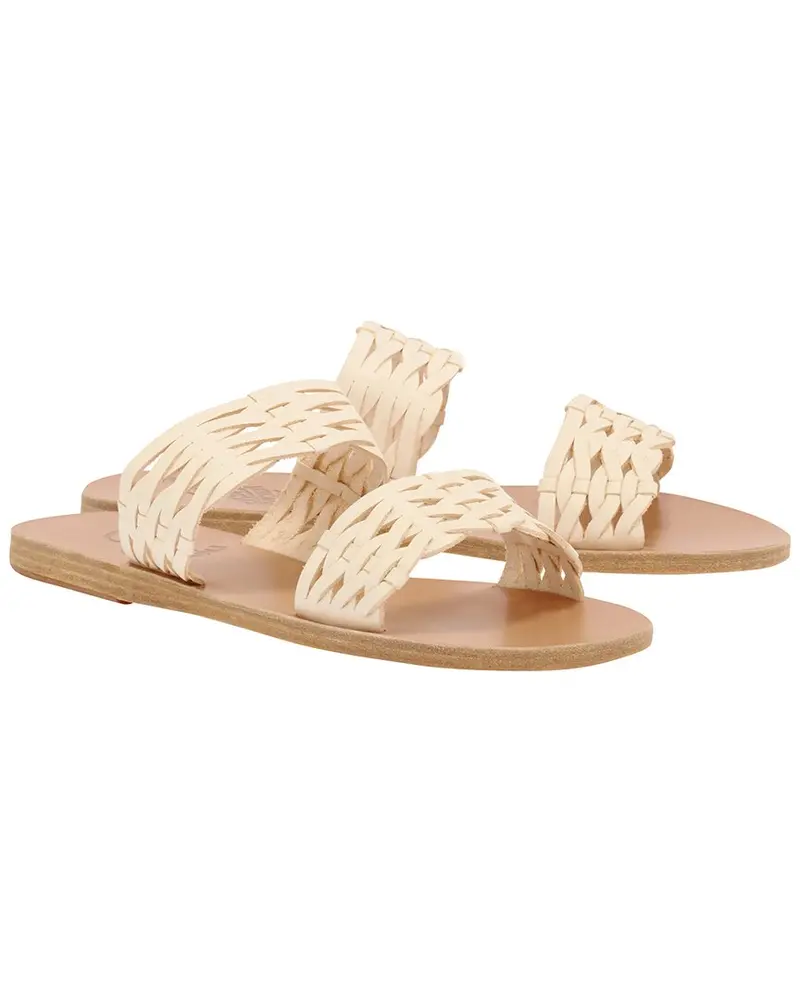 Ancient Greek Sandals Melia Woven Leather Sandal 1