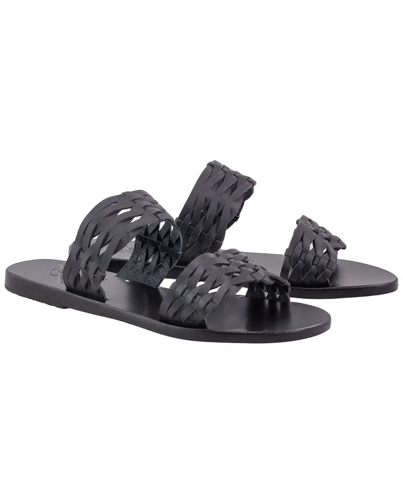 Ancient Greek Sandals Melia Woven Leather Sandal 1