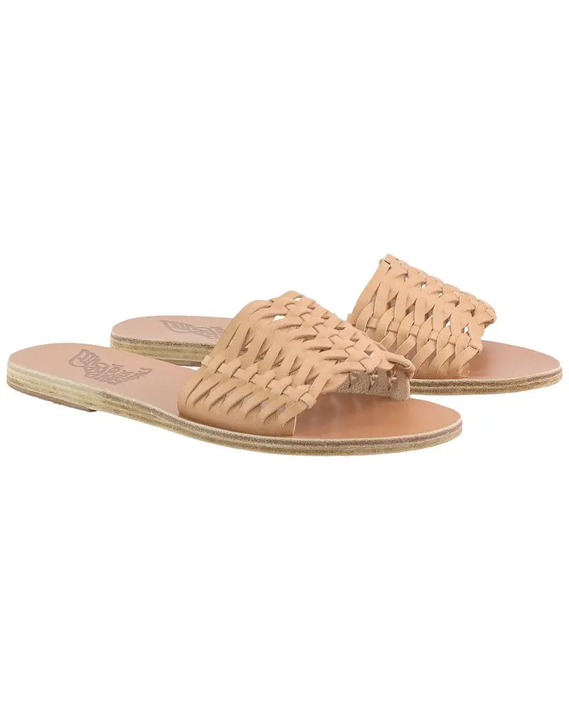 Ancient Greek Sandals Taygete Woven Leather Sandal 1