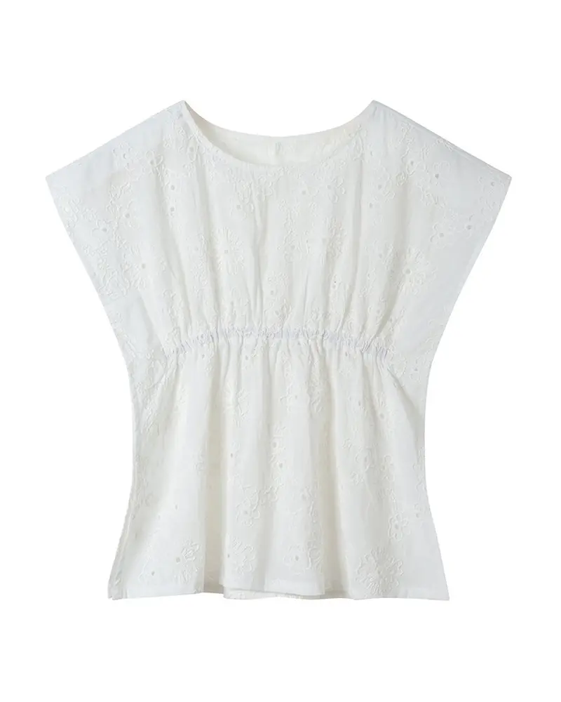 Andy & Evan Eyelet Caftan Cover-Up 1