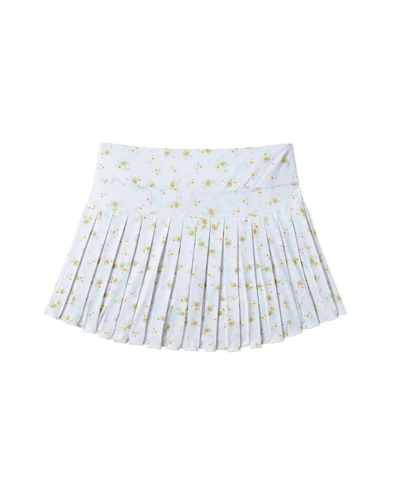 Andy & Evan Floral Pleated Skirt 1