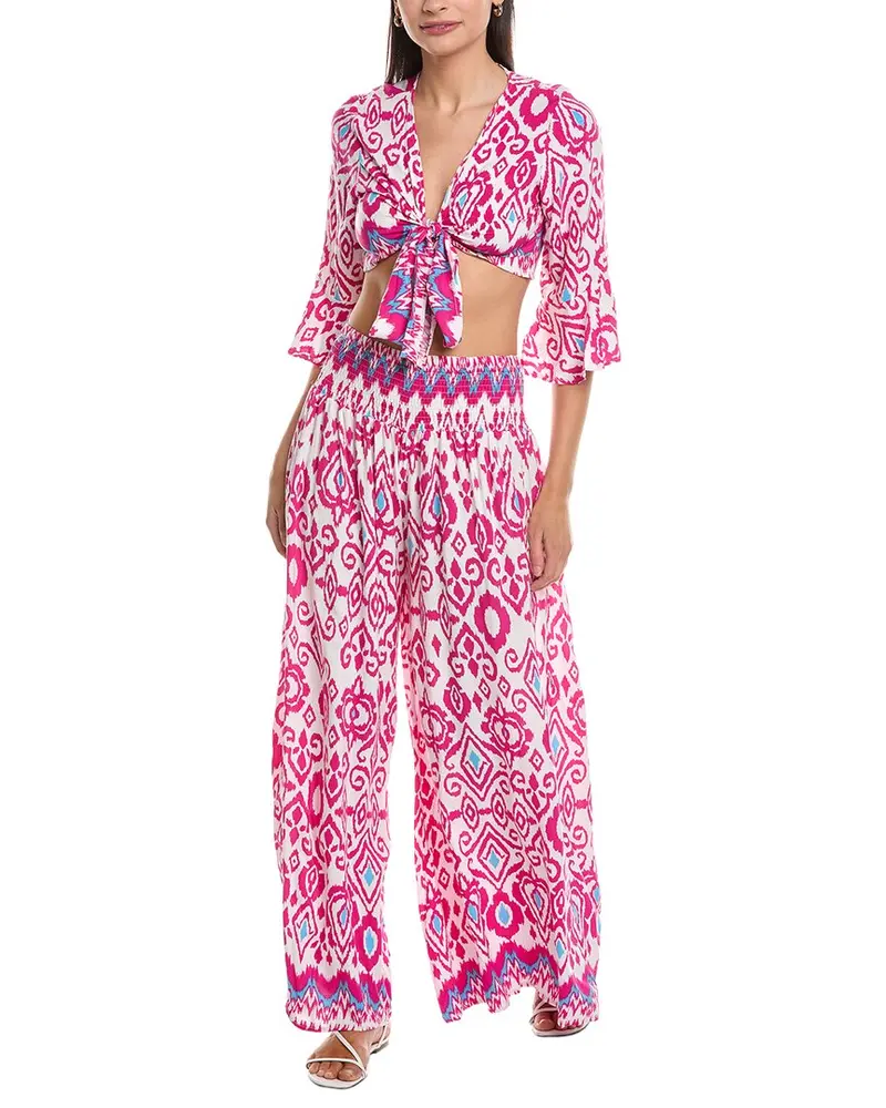Anna Kay 2Pc Honolulu Top & Pant Set 1