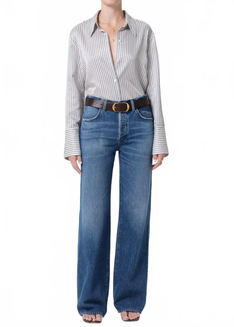Annina Lightweight Straight Leg Jeans In Avant 1