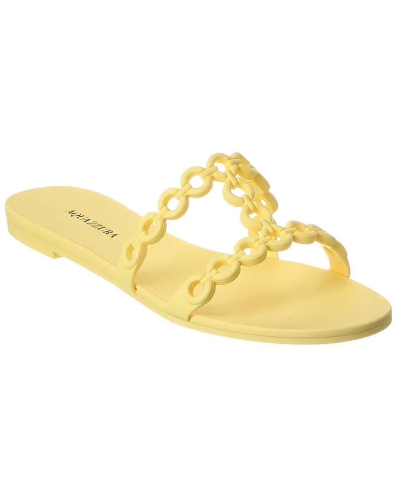 Aquazzura Infinity Chain Jelly Sandal 1