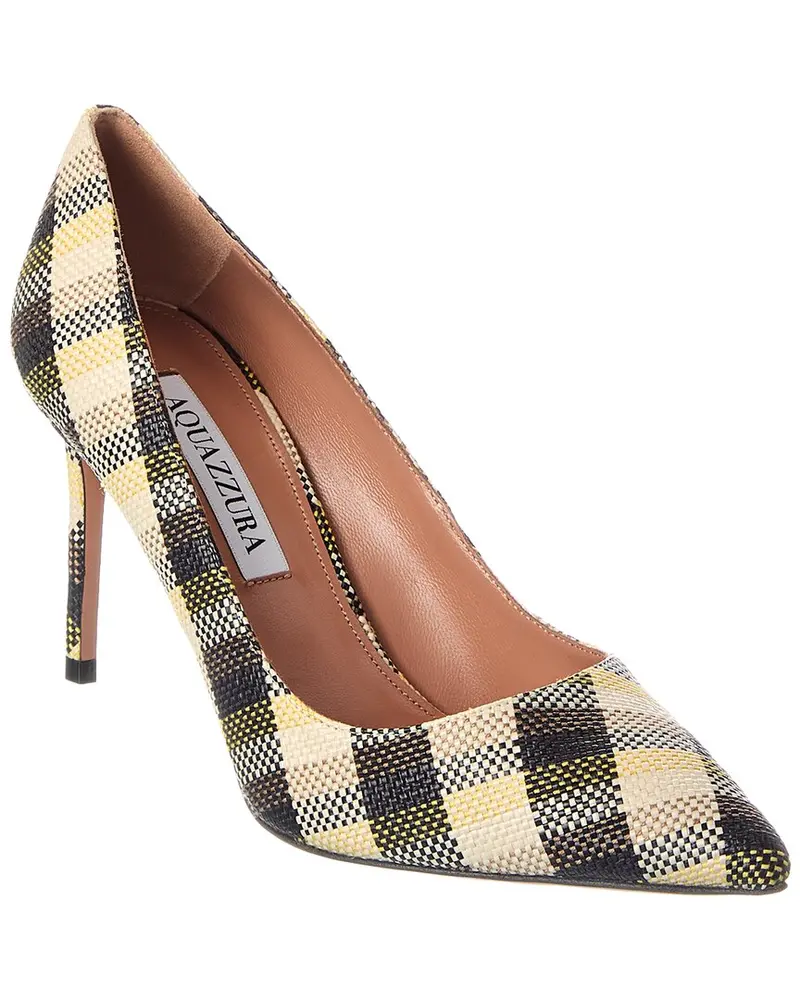 Aquazzura Raffia Pump 1