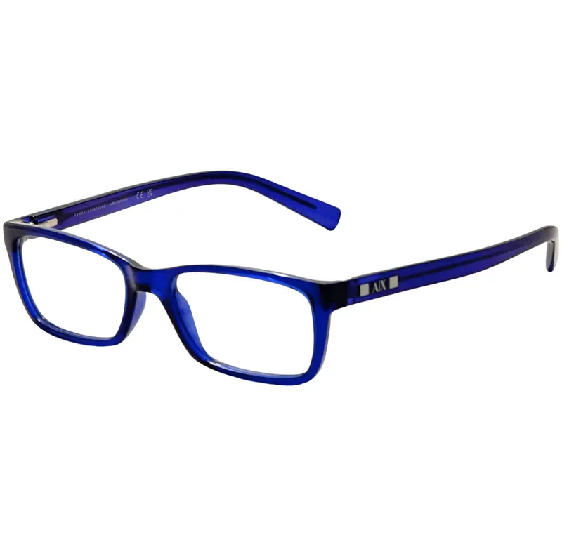 Armani Exchange Men's 53 Mm Blue Opticals 1