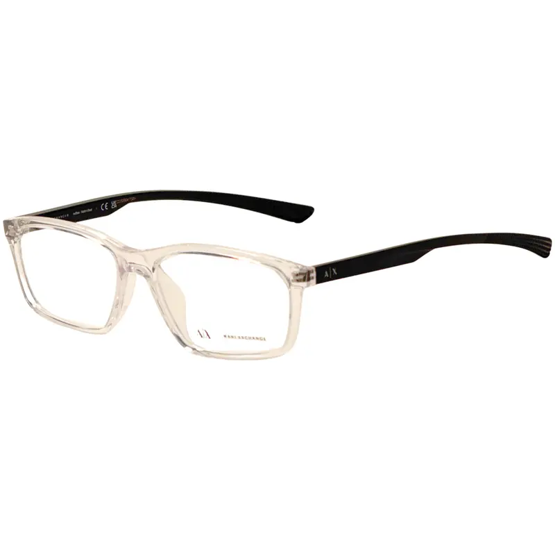 Armani Exchange Men's 56 Mm White Opticals 1